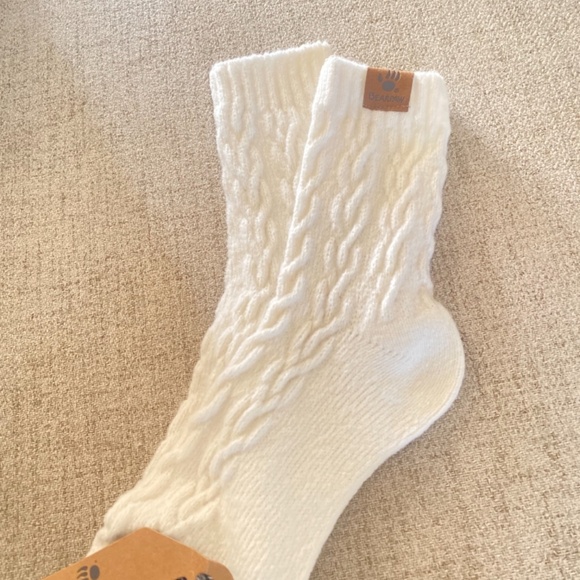 🪞 NWT bearpaw ultra super soft anklet crew ribbed socks women’s size sz 9-11 - Picture 3 of 5